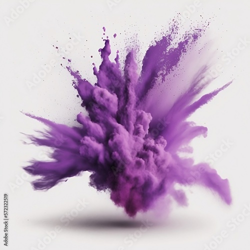 purple ink blots
