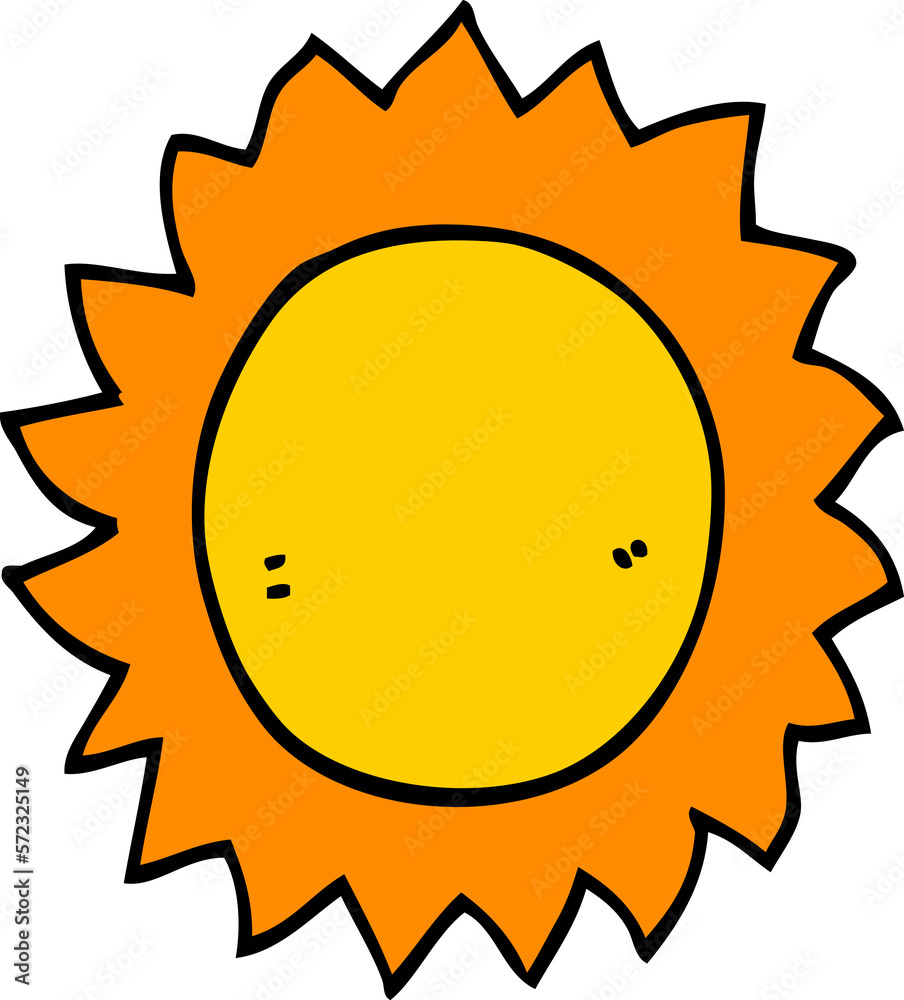 cartoon sun cartoon sun