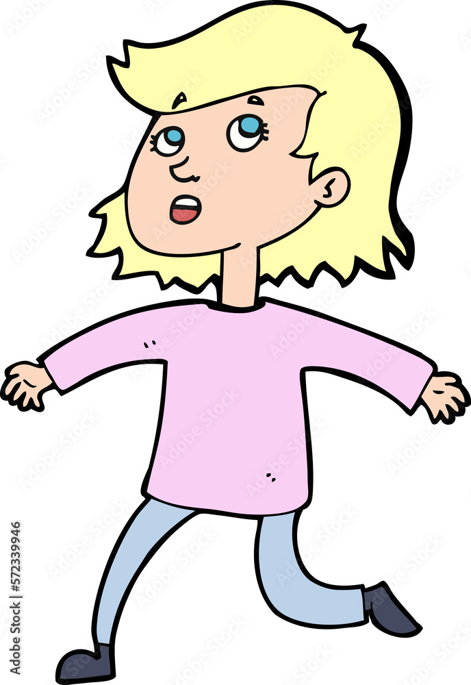 cartoon woman cartoon woman