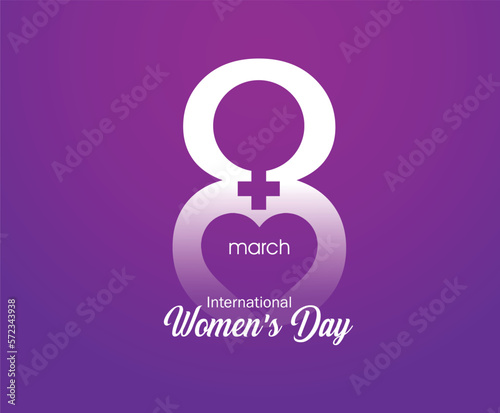 International Women's Day 2023, campaign theme:  Embrace Equity. Women's Day banner vector illustration. Give equity a huge embrace.