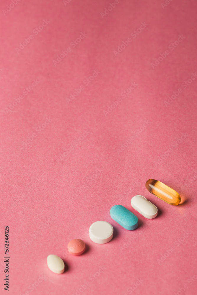 pills on the table pills on the table