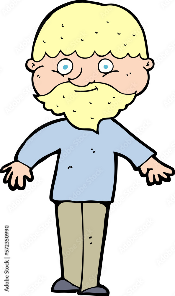 cartoon happy man cartoon happy man