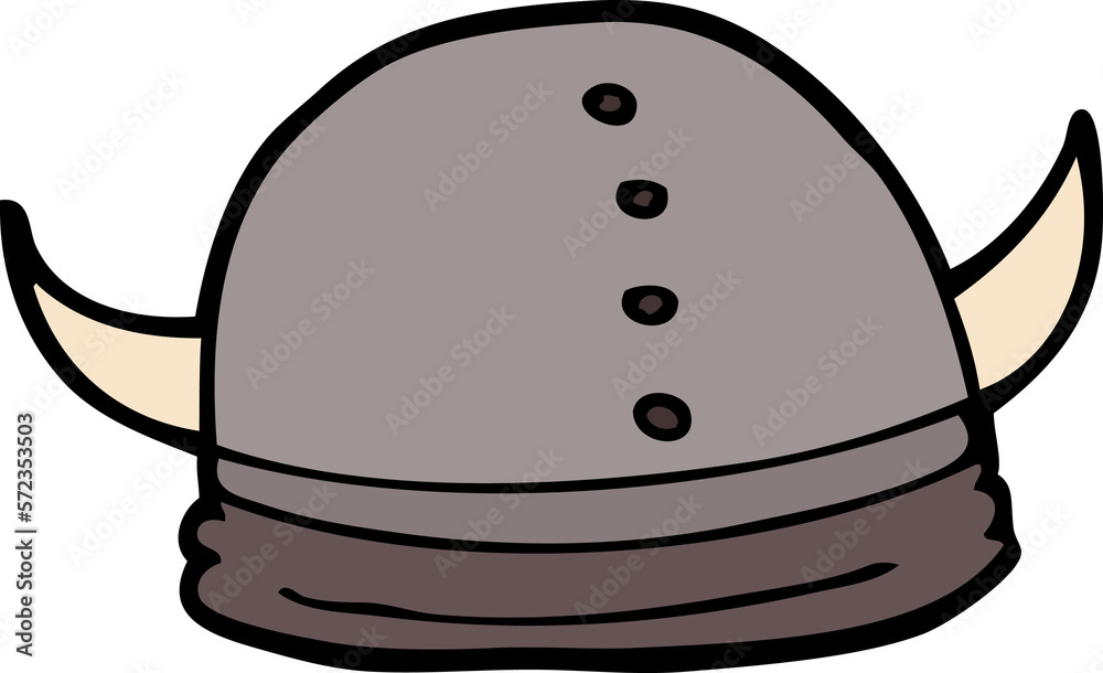 cartoon doodle viking helmet cartoon doodle viking helmet