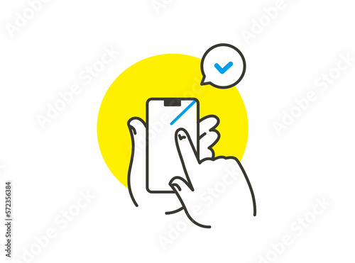 スマホ決済 イラスト イメージ素材
