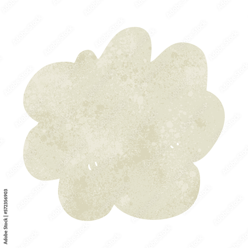 retro cartoon decorative cloud element retro cartoon decorative cloud element