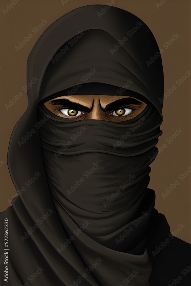 A deadly Ninja assassin. A deadly Ninja assassin.