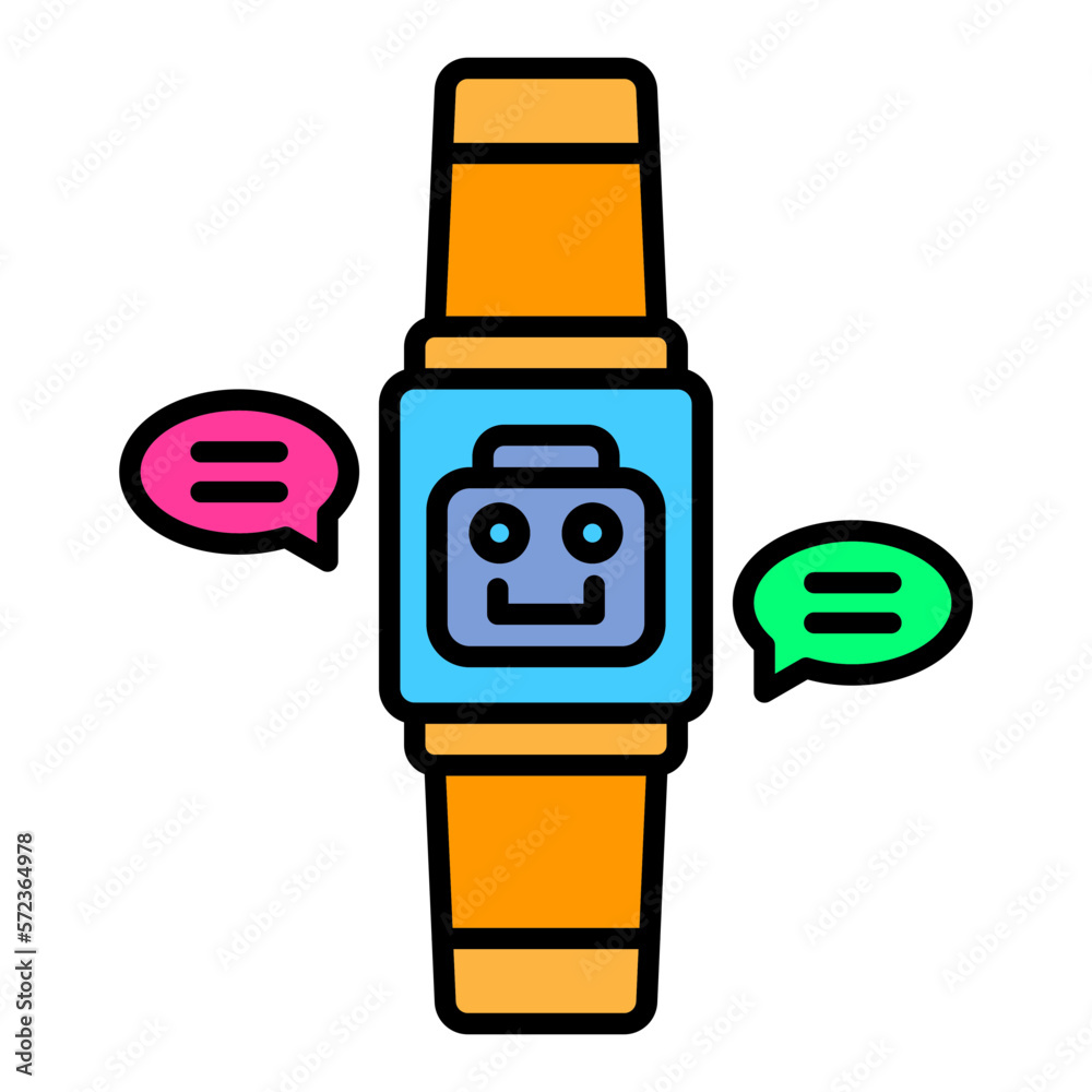 Chat Filled Line Icon Chat Filled Line Icon