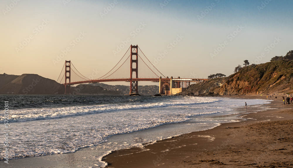 Golden Gate Bridge (San Francisco) at Sunset