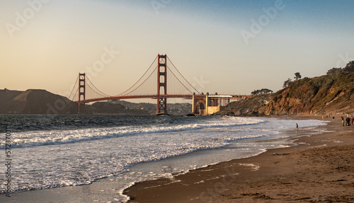 Golden Gate Bridge (San Francisco) at Sunset