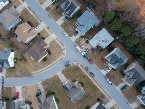 Roofing Drone Photos