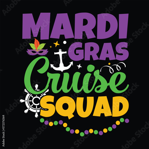Mardi Gras Cruise Squad Shirt, Cruise Squad Shirt, Mardi Gras Outfits, Cruise Matching Shirts