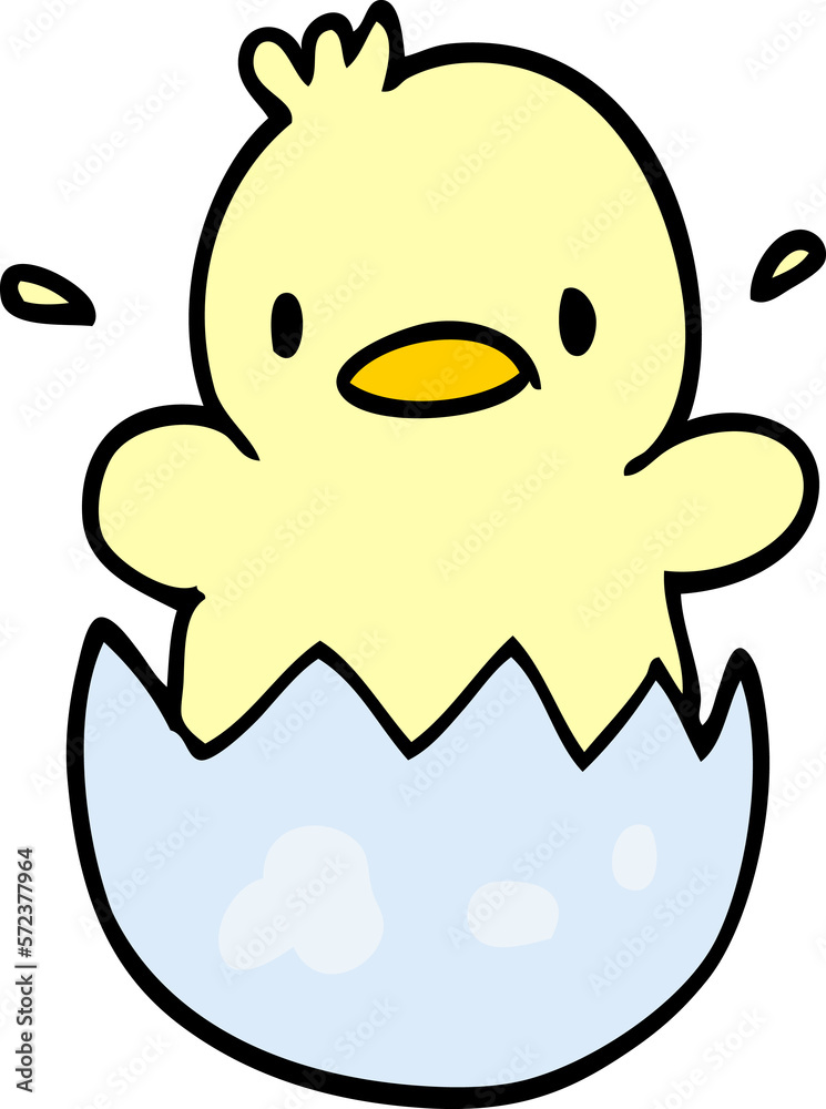 cute cartoon doodle chick cute cartoon doodle chick
