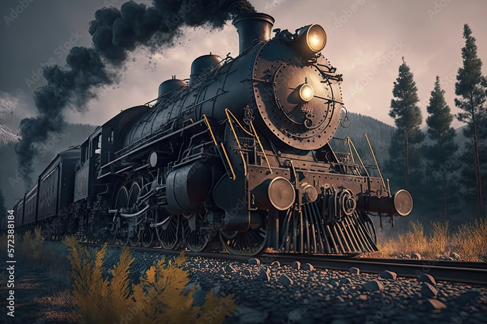 steam train Generative Ai steam train Generative Ai