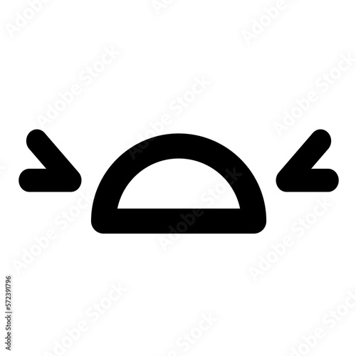 angry face icon