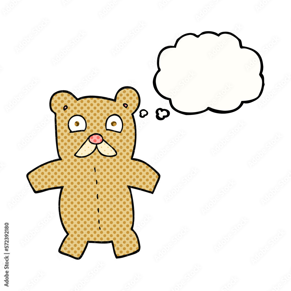 thought bubble cartoon teddy bear thought bubble cartoon teddy bear