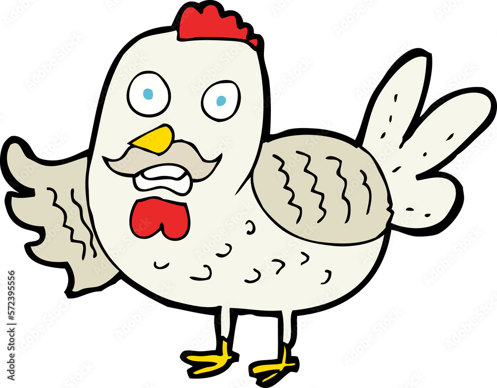 cartoon old rooster cartoon old rooster