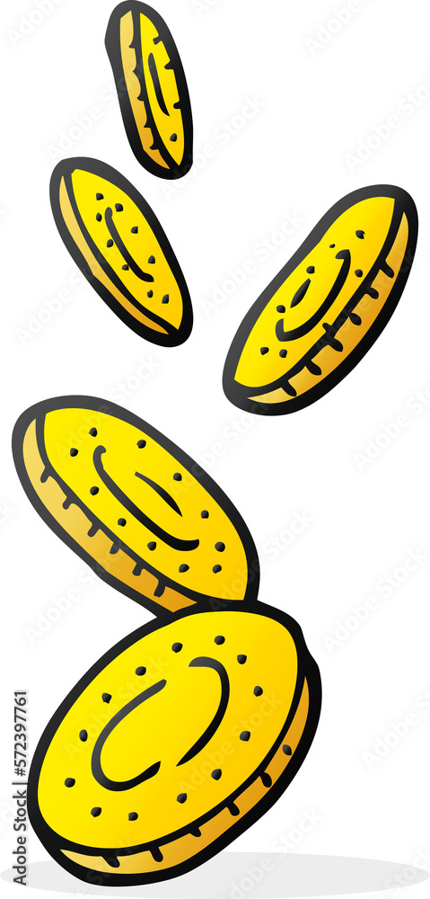 cartoon coins cartoon coins