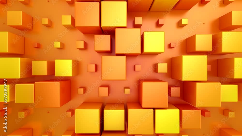 Background of Animated Cubes. Abstract motion, loop, two color, 3d rendering, 4k resolution
Background of Animated Cubes. Abstract motion, loop, two color, 3d rendering, 4k resolution
