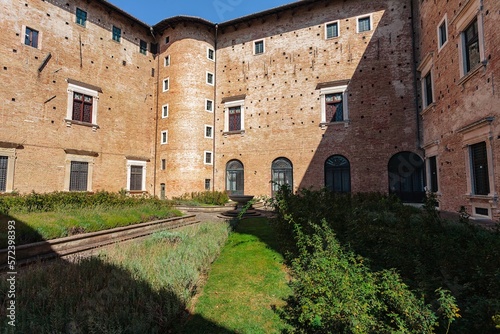 View of Urbino's castle city
