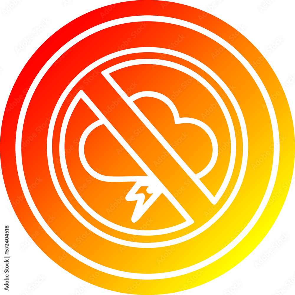 no storms circular in hot gradient spectrum no storms circular in hot gradient spectrum