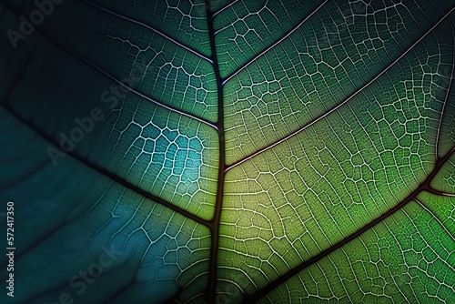 Leaf texture. AI