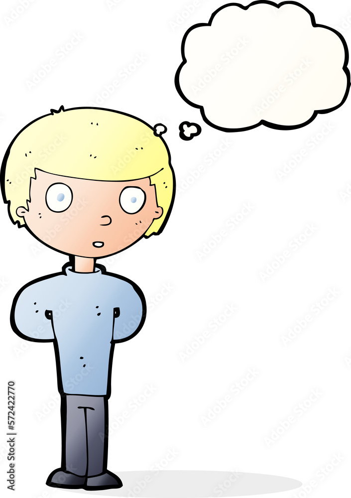 cartoon worried man with thought bubble cartoon worried man with thought bubble