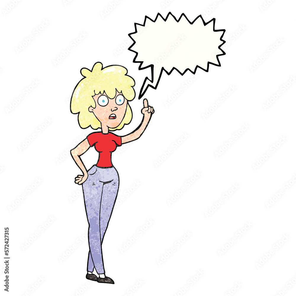 speech bubble textured cartoon woman speech bubble textured cartoon woman