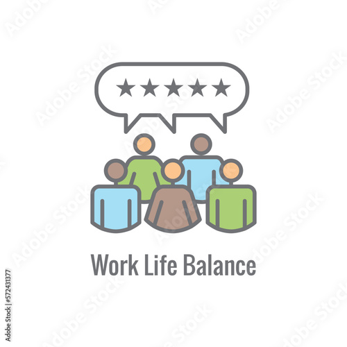 Core Values icon with value driven icon describing part of core values