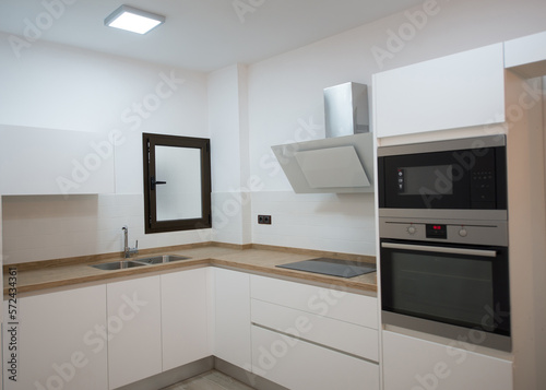 perfectly equipped modern kitchen in a home 