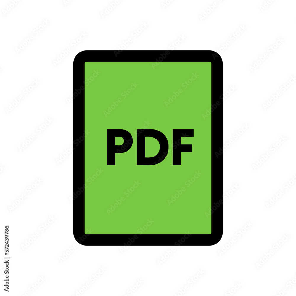 PDF file icon line isolated on white background. Black flat thin icon on modern outline style. Linear symbol and editable stroke. Simple and pixel perfect stroke vector illustration. PDF file icon line isolated on white background. Black flat thin icon on modern outline style. Linear symbol and editable stroke. Simple and pixel perfect stroke vector illustration.