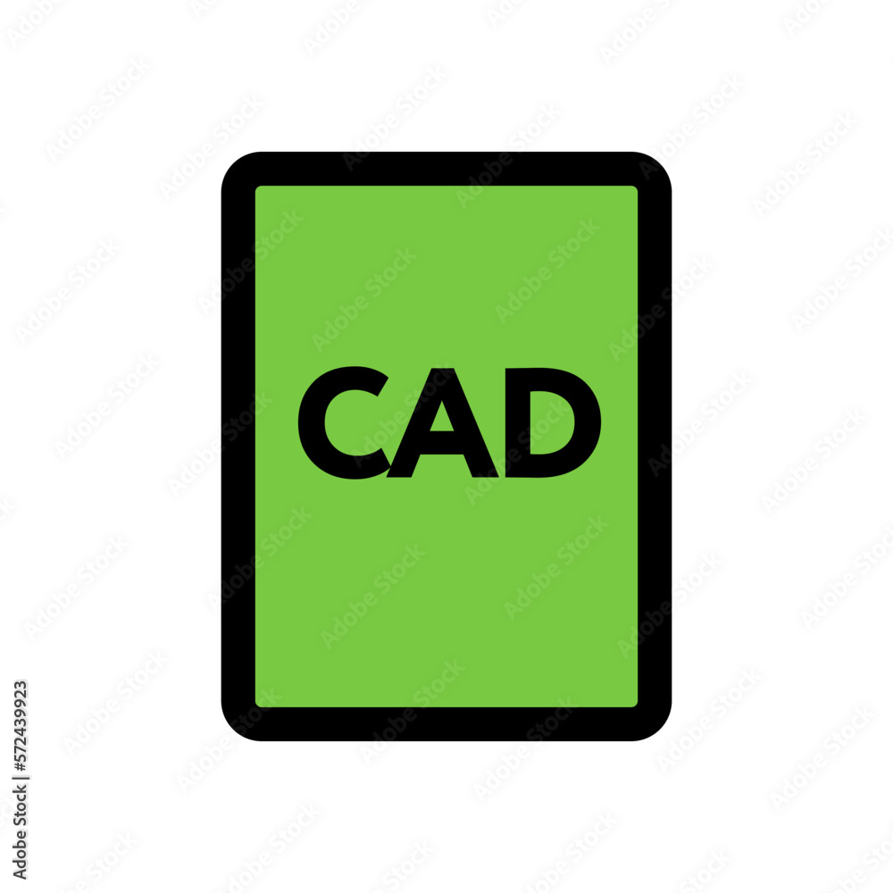 CAD file icon line isolated on white background. Black flat thin icon on modern outline style. Linear symbol and editable stroke. Simple and pixel perfect stroke vector illustration. CAD file icon line isolated on white background. Black flat thin icon on modern outline style. Linear symbol and editable stroke. Simple and pixel perfect stroke vector illustration.