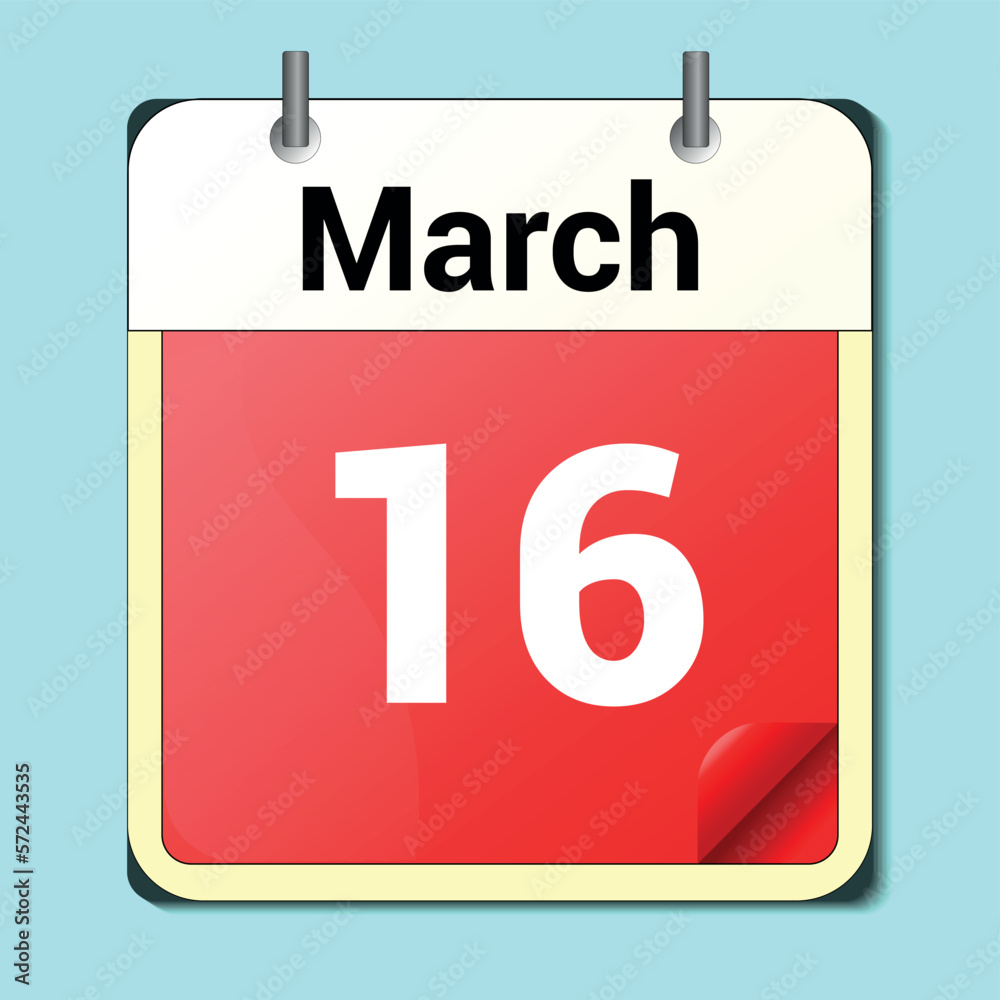 March 16 calendar date text on wooden blocks with blurred park background. Copy space and calendar concept March 16 calendar date text on wooden blocks with blurred park background. Copy space and calendar concept
