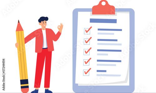 clipboard with checklist