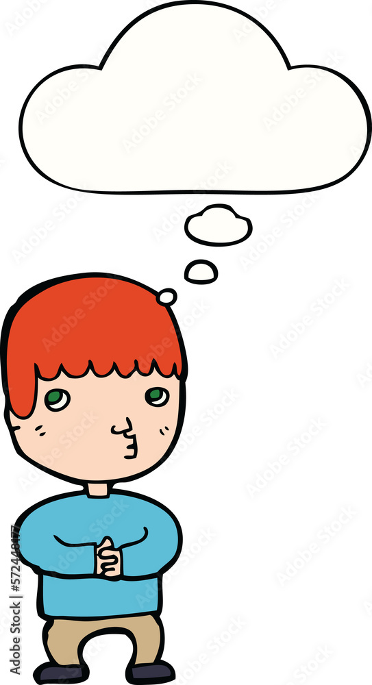 cartoon man thinking and thought bubble cartoon man thinking and thought bubble