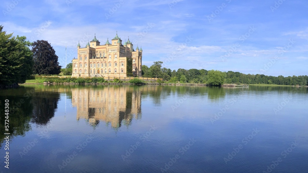 château de Stora Sundby castle en Suède sur le lac de Hjälmaren près de Orebro