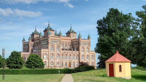 château de Stora Sundby castle en Suède sur le lac de Hjälmaren près de Orebro photo