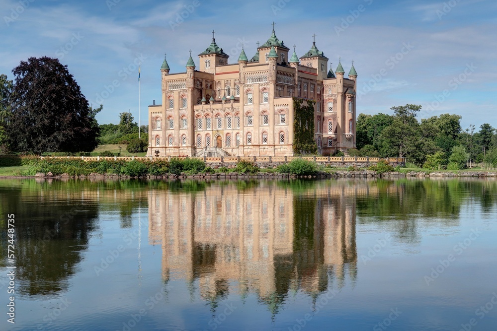 château de Stora Sundby castle en Suède sur le lac de Hjälmaren près de Orebro