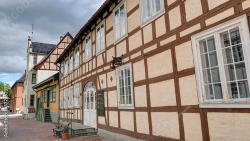 Canvas Print maison ancienne en Norvège, Scandinavie