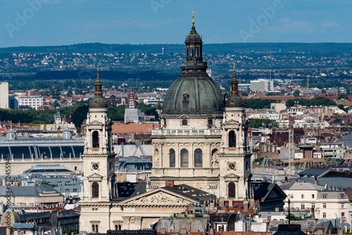 The Saint Stephen Basilica in Downtown Budapest, Hungary, Eastern Europe