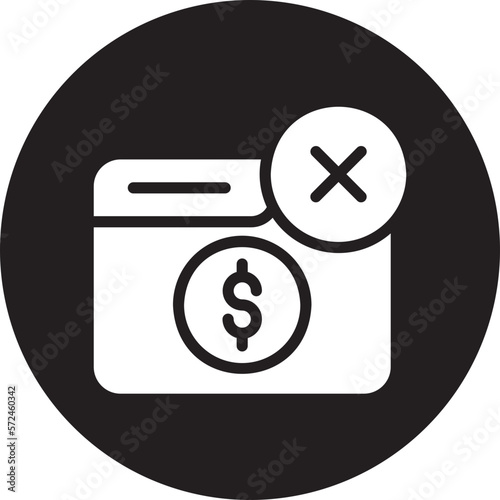 ad blocker glyph icon