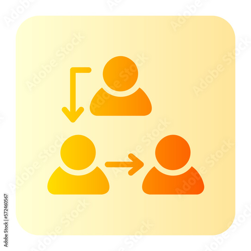 third party gradient icon