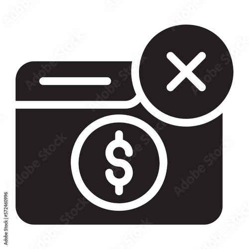 ad blocker glyph icon