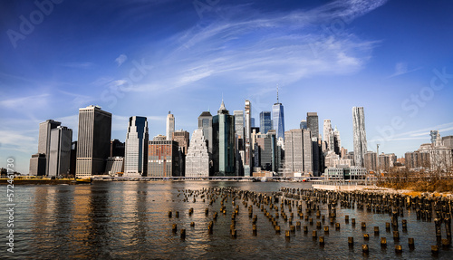 river across the city