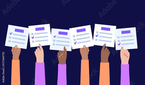 Election ballot choice