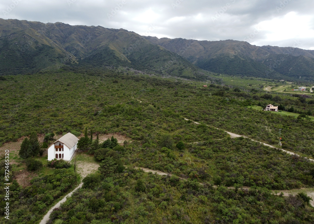 monastery in the mountains of san luis