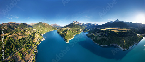 Panorama Lac du Sautet