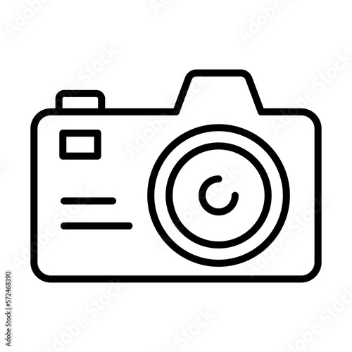 Camera Icon Logo Design Vector Template Illustration Sign And Symbol Pixels Perfect