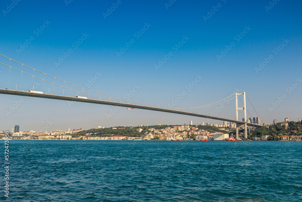 Bosporus bridge in Istanbul