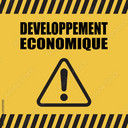 Logo développement économique.