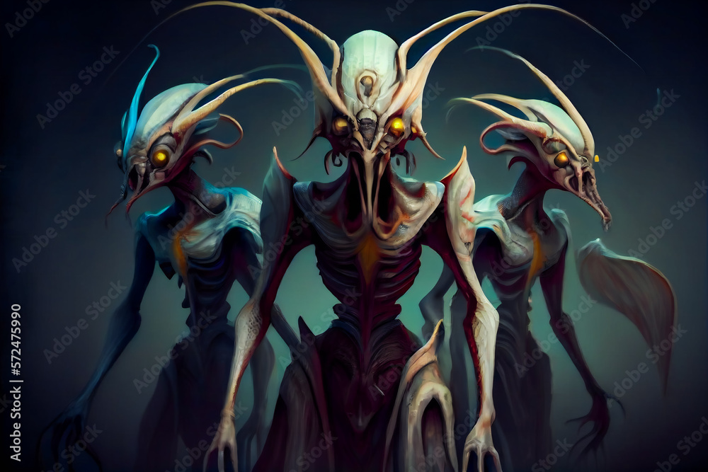 Exploring the Unseen. Revealing Mysterious Alien Creature Species